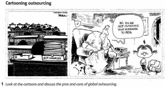 Cartoon: Outsourcing